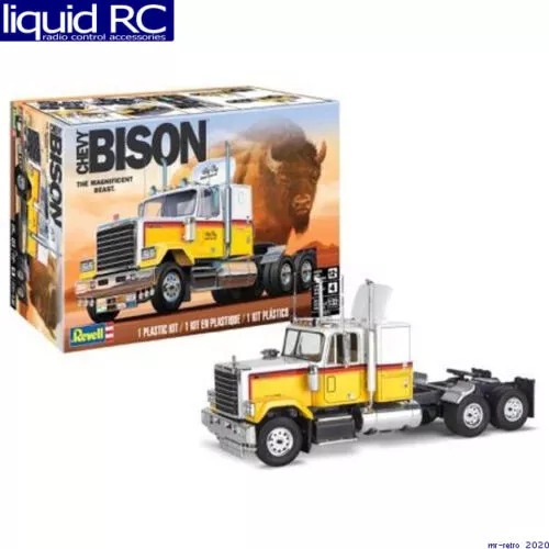 1/32 Chevy Bison Semi Truck Plastic Model Kit - RMX17471
