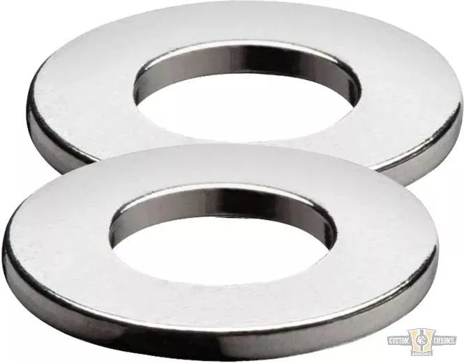 1/4" Flat Washer Set Chrome For Harley-Davidson