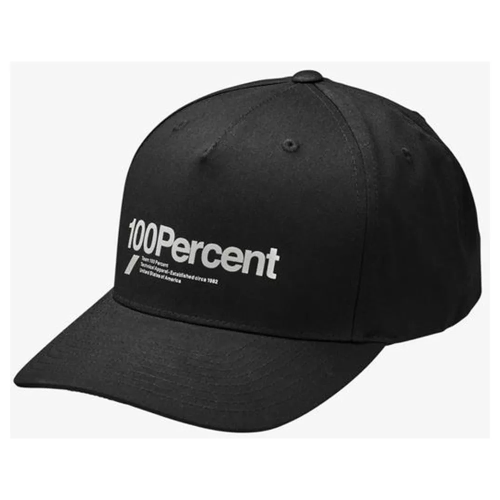 100% Shadow Flexfit Cap X-Fit Black L/XL