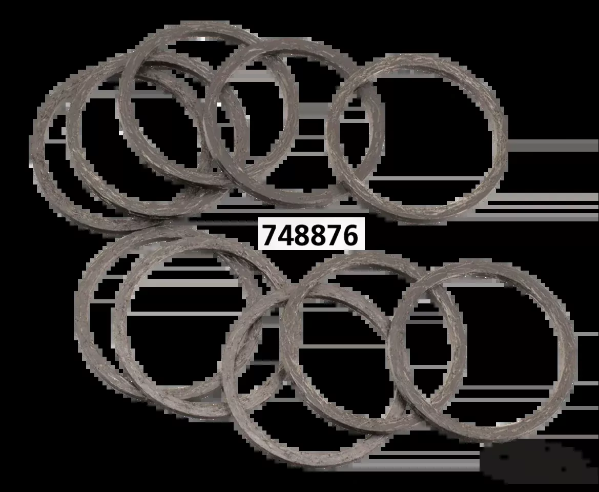 10PCK EVO RACE STYLE EXHAUST GASKET For Harley-Davidson