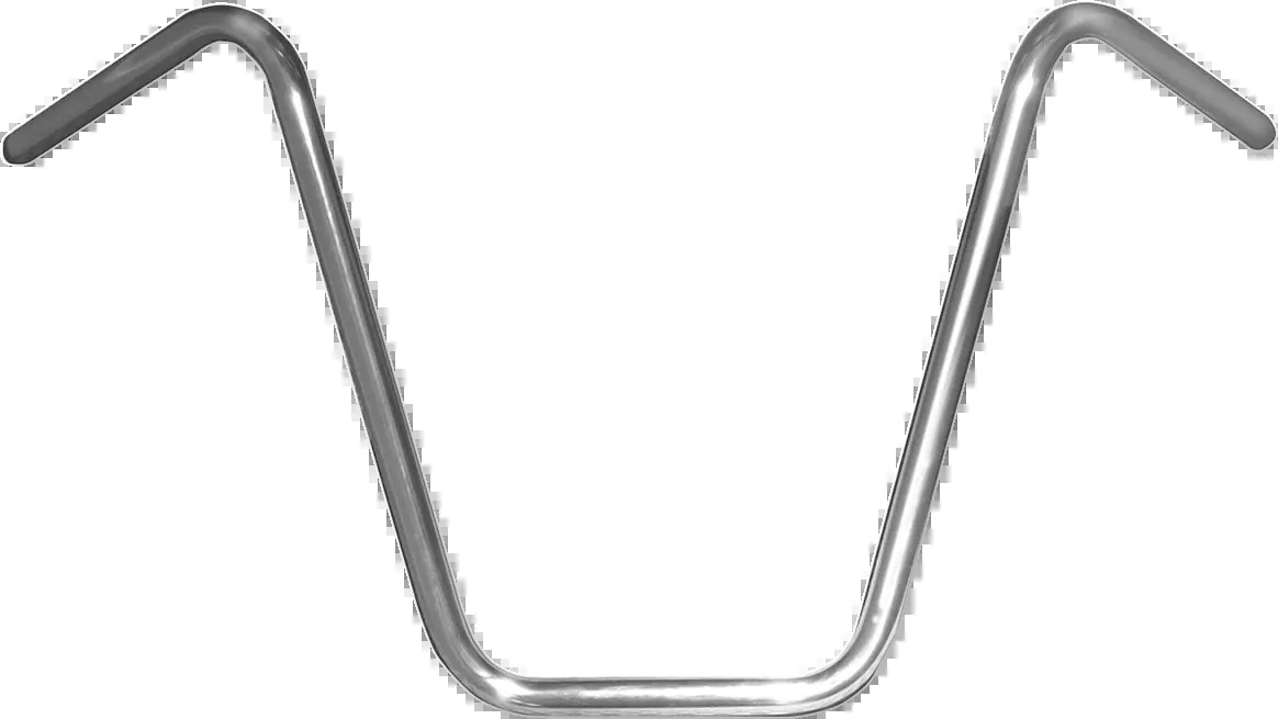 12-inch Ape Hanger Handlebar, 1-inch Diameter, Chrome for Harley Davidson