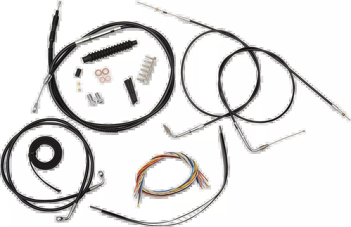 15" 16" and 17" Handlebar Cable Kit for Harley-Davidson Softail 1996-2006