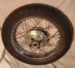 1977 Honda CB400 Super Sport18″ REAR WHEEL