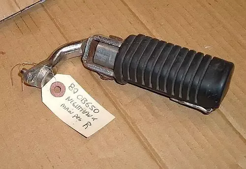 1982 Honda CB650 Nighthawk FOOT PEG STEP RIGHT SIDE 81 82
