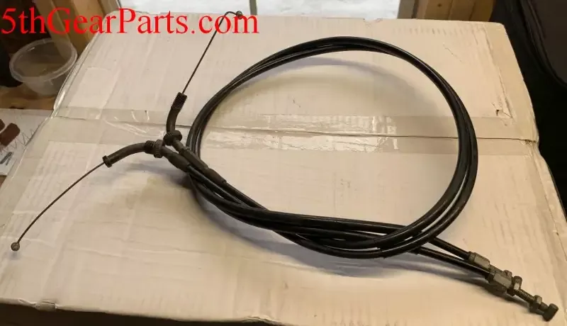 1982 Honda CB650 Nighthawk throttle Cables A B 82