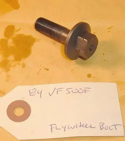 1984 Honda VF500 interceptor Fly Wheel Bolt