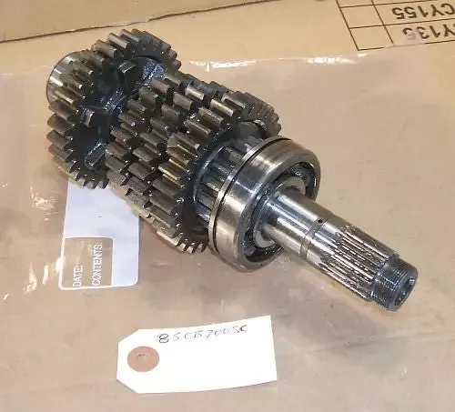 1985 Honda CB700 Nighthawk Main Shaft Mainshaft Gear Cluster