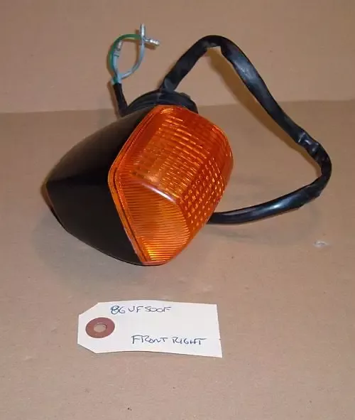 1985 Honda VF500 Interceptor FRONT TURN SIGNAL RIGHT SIDE