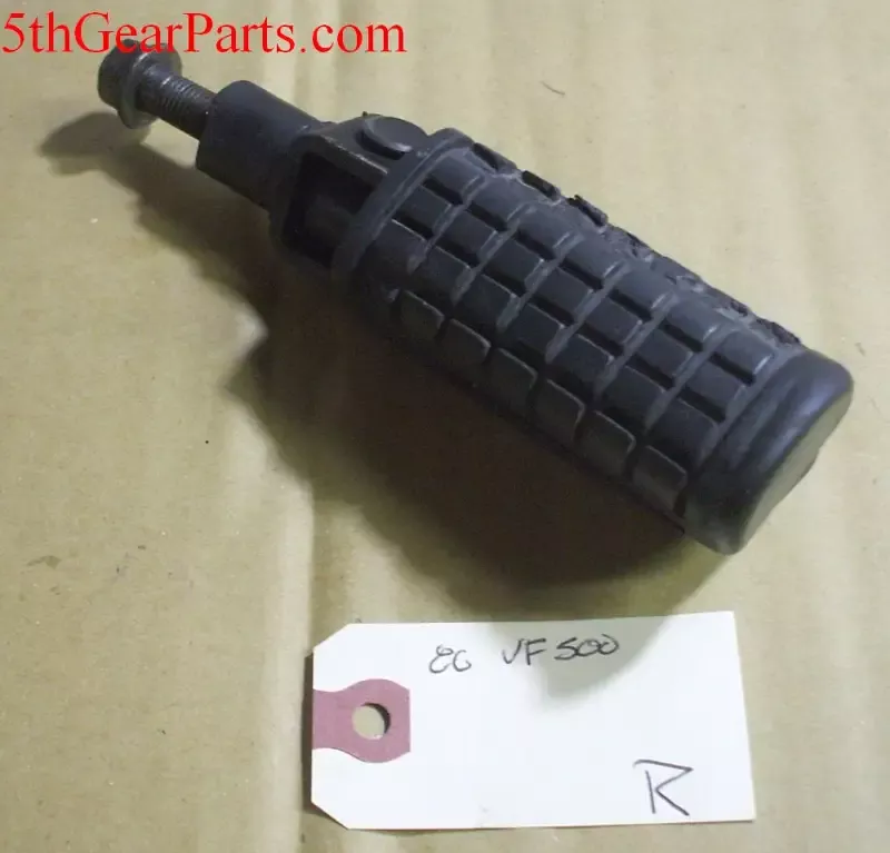 1986 Honda VF500 Interceptor FOOT PEG MAIN STEP RIGHT SIDE R 84 85 86