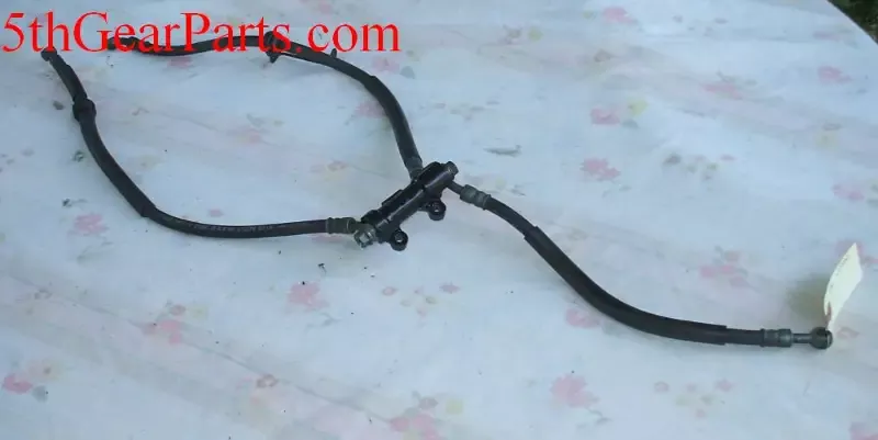 1986 Honda VF500 Interceptor FRONT BRAKE HOSE LINES 84 85 86