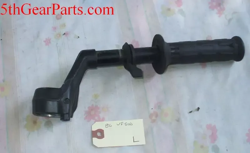 1986 Honda VF500 Interceptor HANDLEBAR BAR LEFT L SIDE CLIP ONHandle Bar Bars Handlebars 86