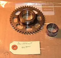1986 Honda VF500 Interceptor STARTER GEAR W BEARING 44 TOOTH