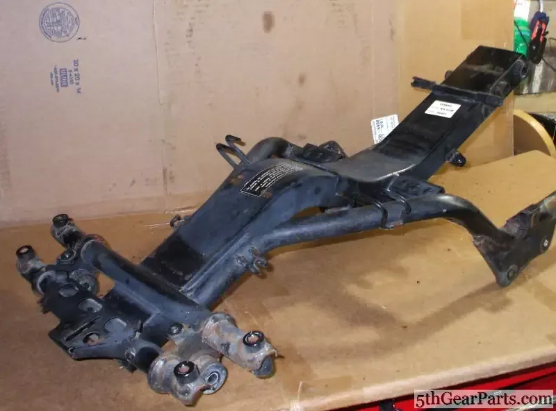 2003 Honda VFR800 Interceptor Rear Sub Frame Rail Set Seat 03 VFR 800