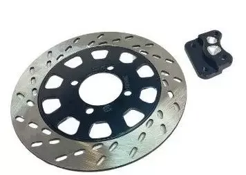 200mm Custom rotor and adapter for NCY forks and Ø30 tree