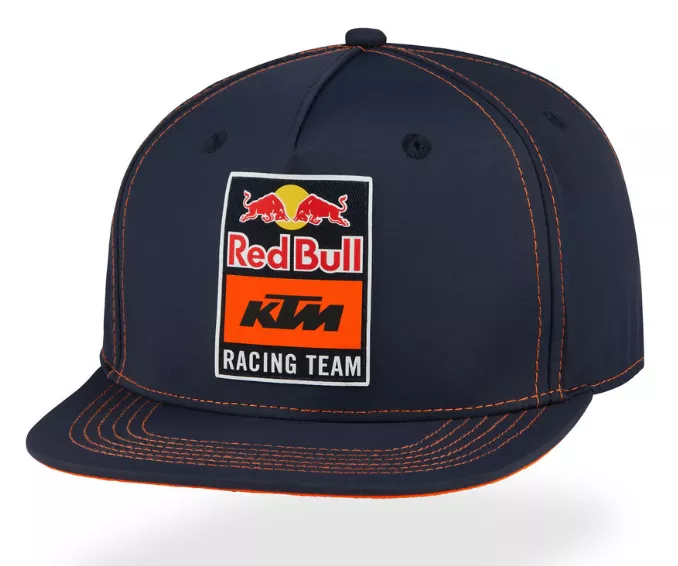 2023 KTM Red Bull Carve Flat Cap (Blue/Orange)