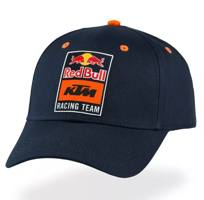 2023 KTM Red Bull Pace Curved Bill (Blue/Orange)