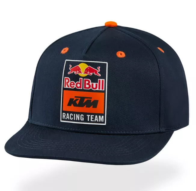 2023 KTM Red Bull Pace Flat Bill (Blue/Orange)