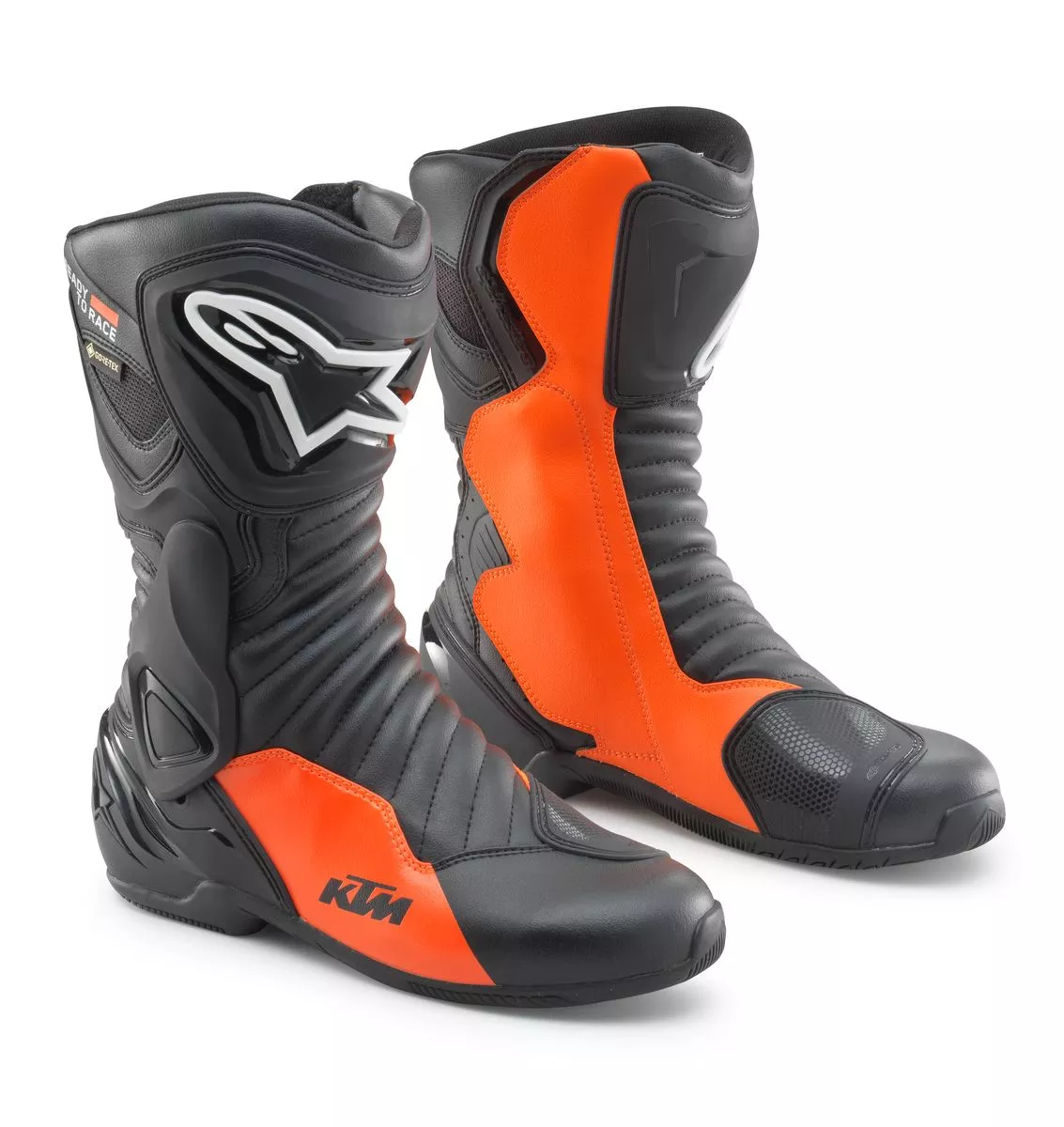 2023 KTM Smx-6 V2 Gore-Tex Boots (Black/Orange)