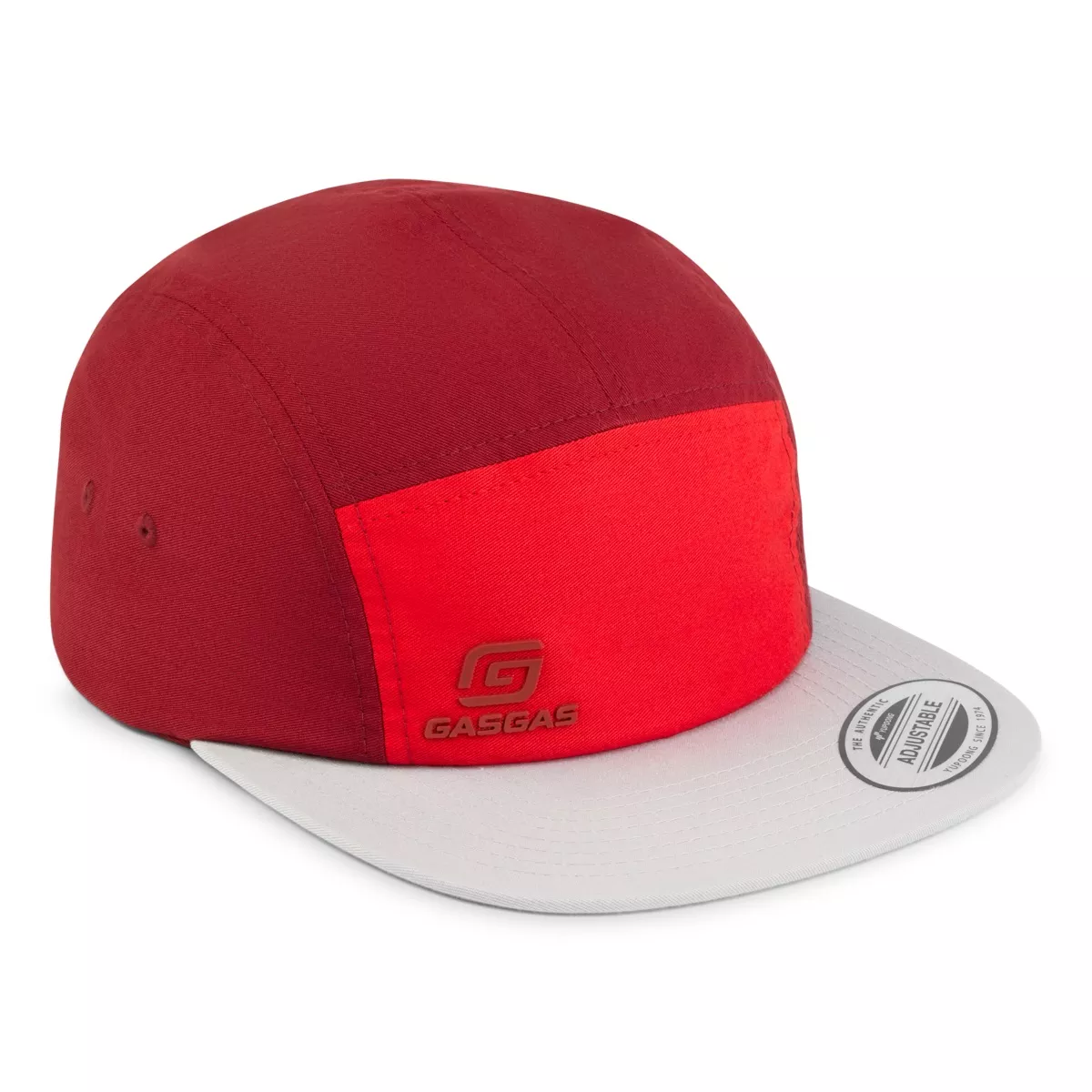 2025 GasGas Vamos 5 Panel Cap (Red)
