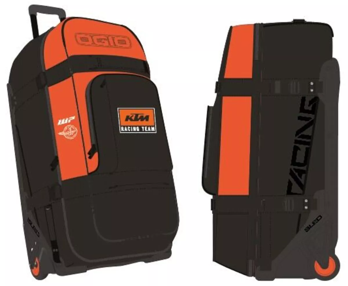2027 KTM Team Travel Bag 9800 (Orange/Black)