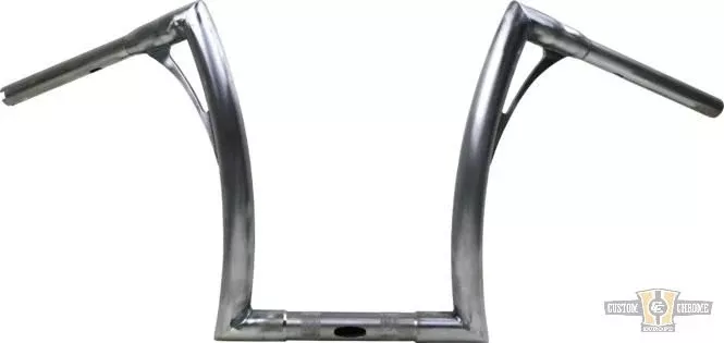 280 Medium Flow Bar Super Fat Road King Handlebar 1.4" Raw Throttle By Wire For Harley-Davidson