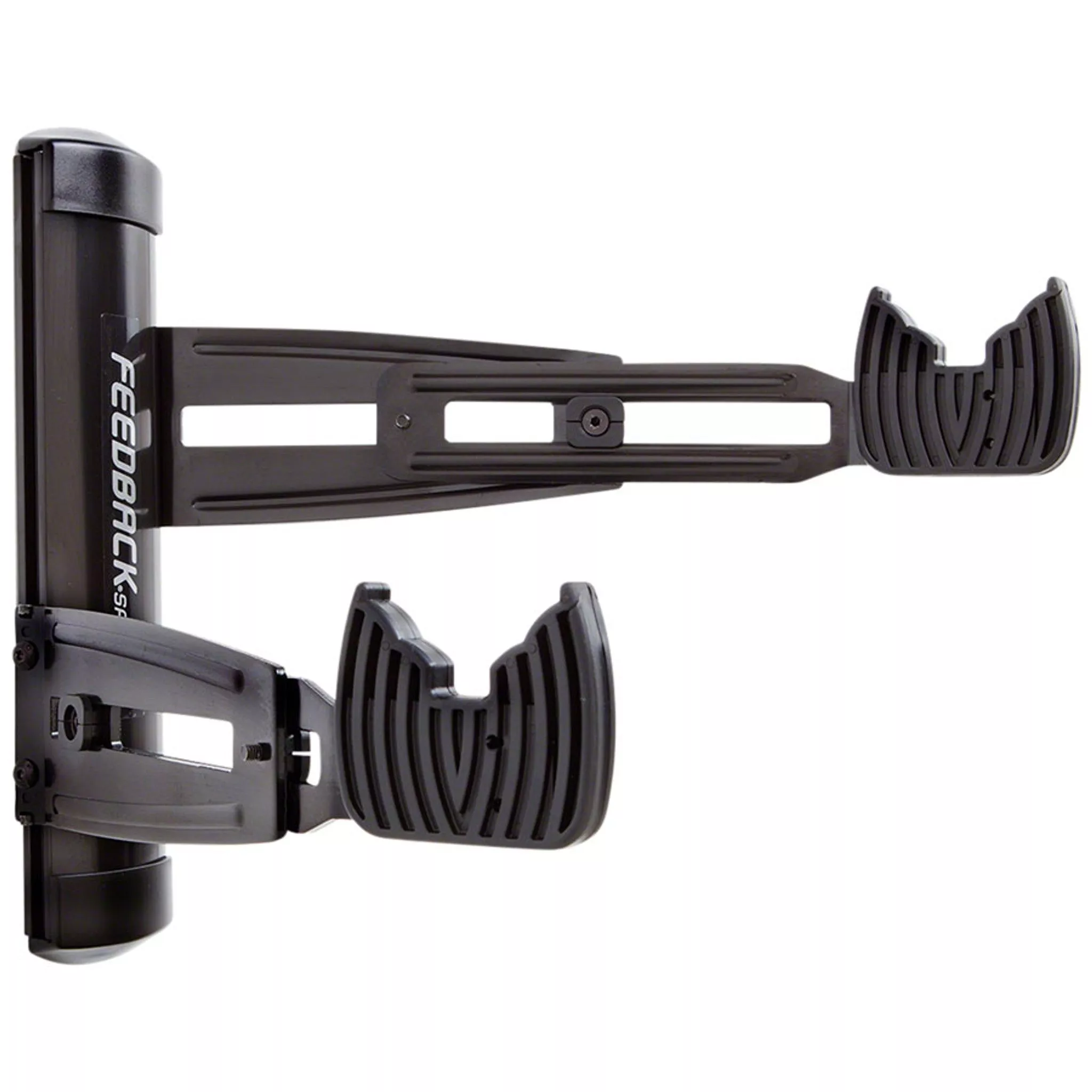 2D Wall Rakk Display Stand - 1-Bike, Wall Mounted, Black