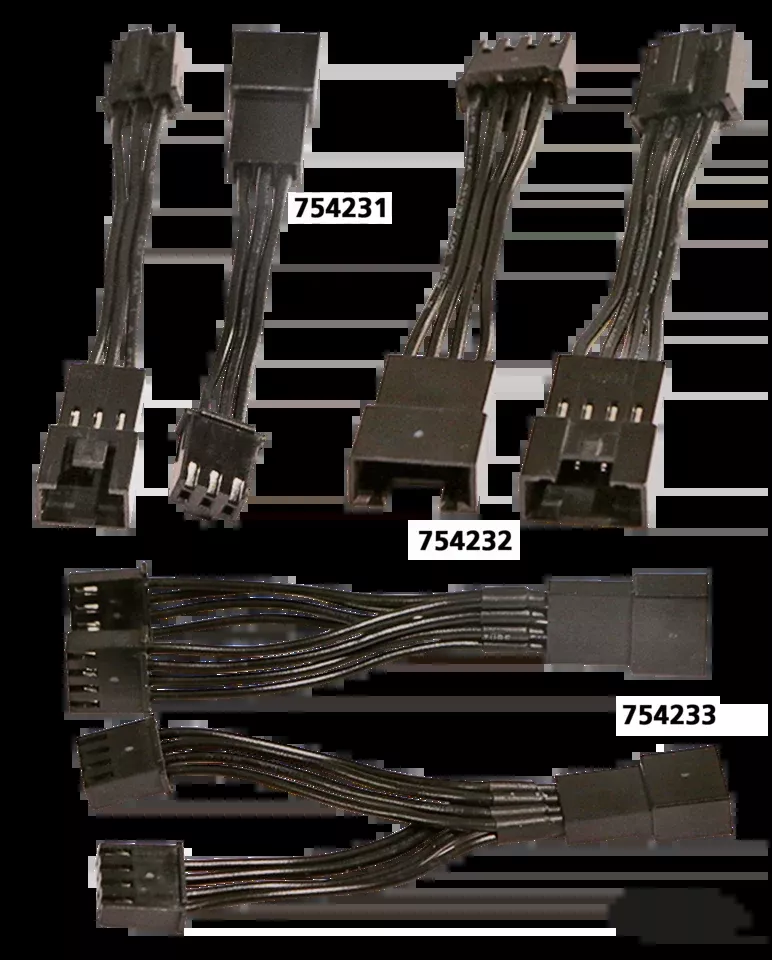 3-Pin Wiring Extensions For Harley-Davidson