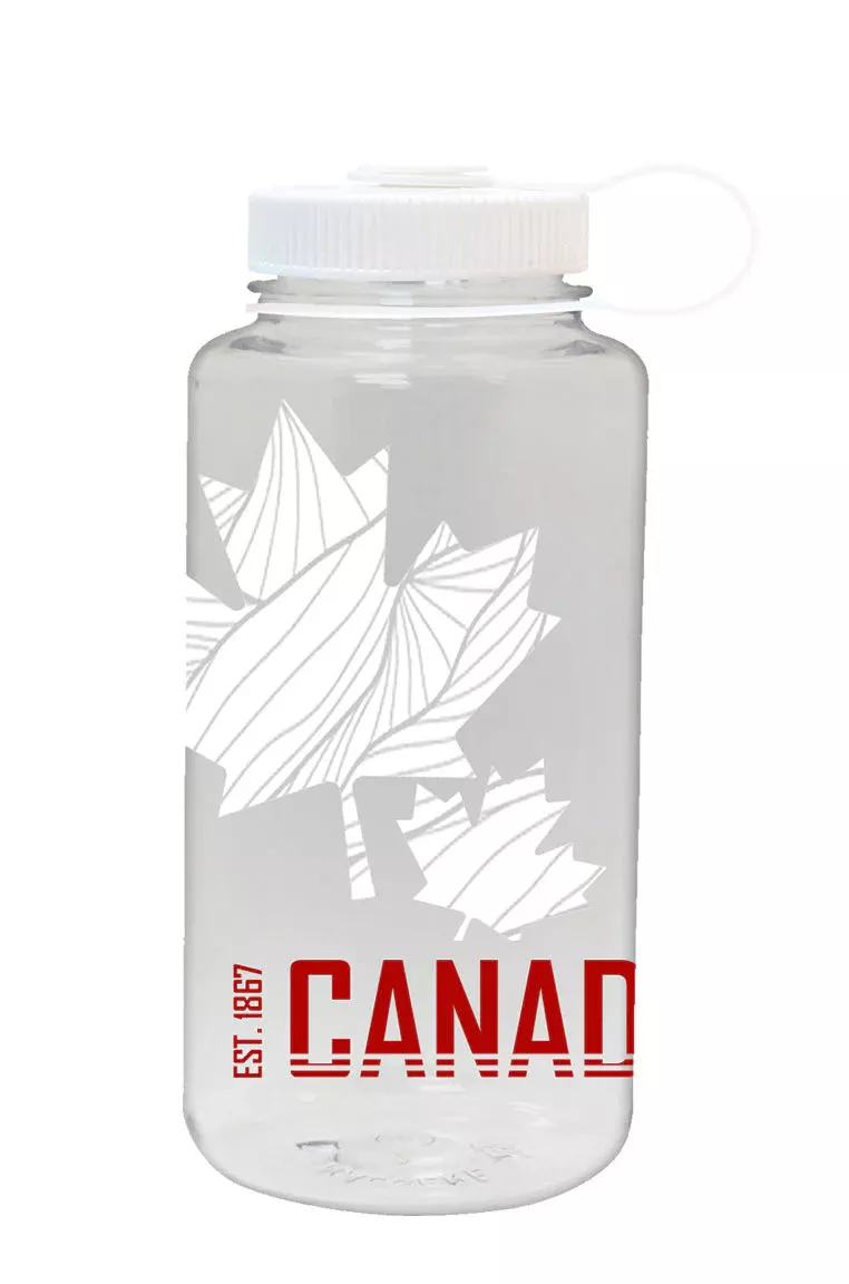 32oz Wide Mouth Bottles - Canada Print