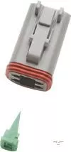 4 Wire Male Connector Housing Gray For Harley-Davidson