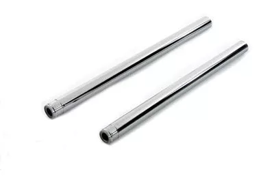 41mm, 24-1/4" Show Chrome Fork Tubes for Harley Davidson