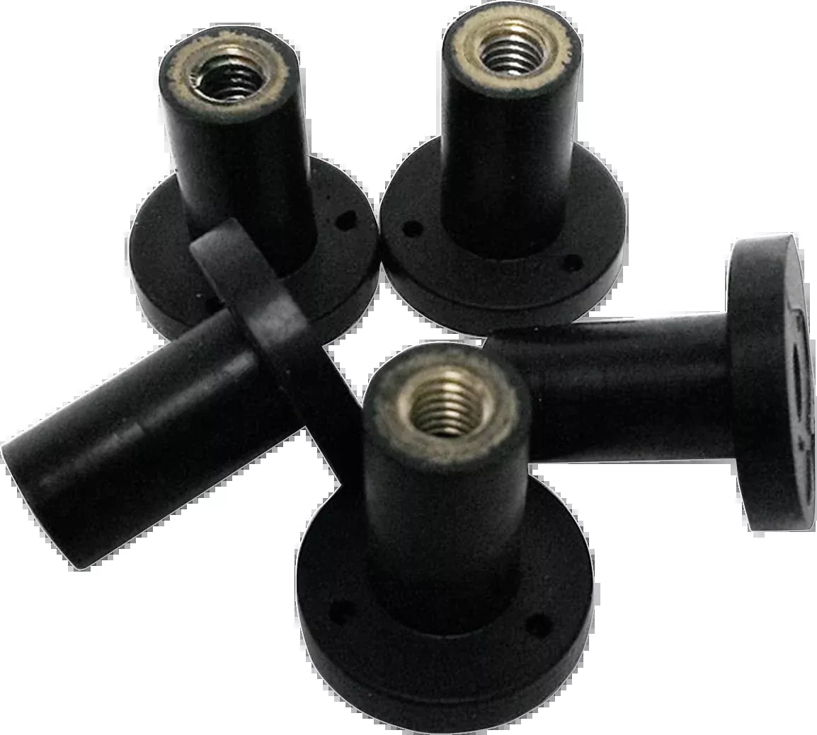 5-Pack Klock Werks 24040548 Flare Windshield Well Nut 10-32