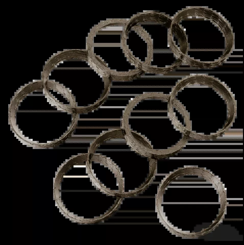 5pk Exhaust Gasket 84-17 Knitted Conical For Harley-Davidson