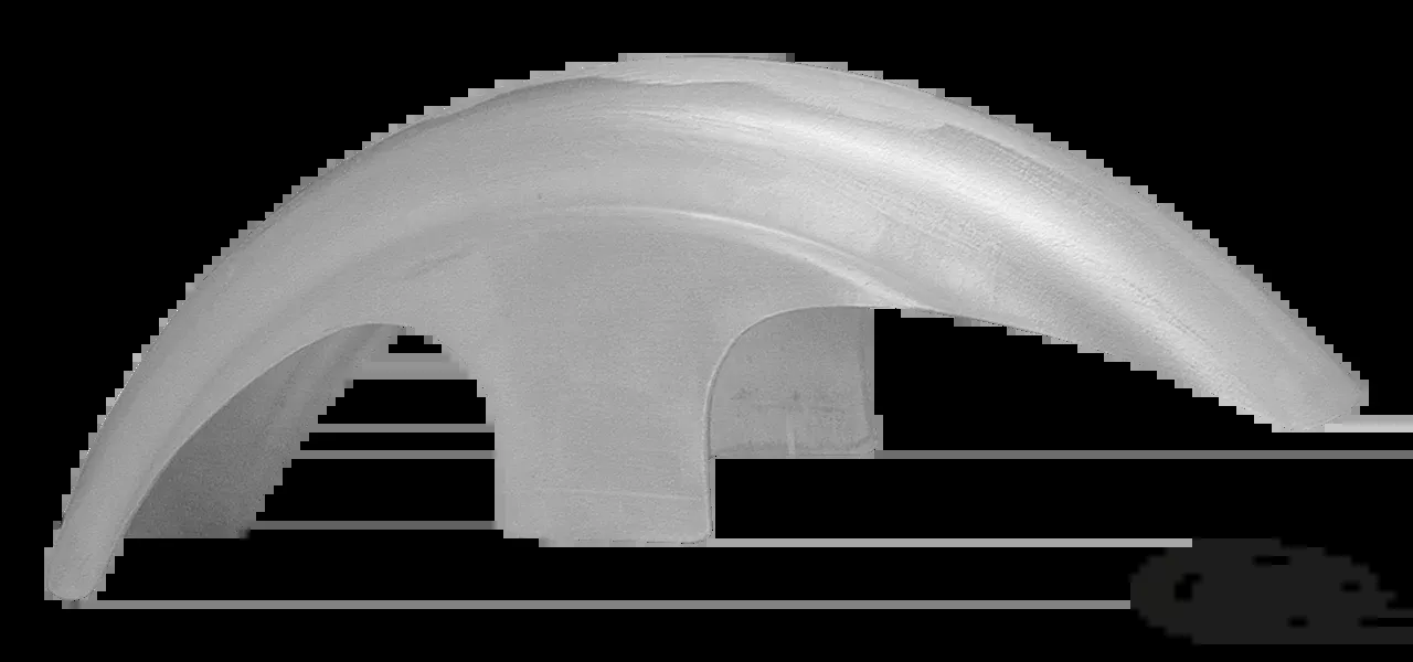 6.25" St Ridge Cafe Front Fender For Harley-Davidson