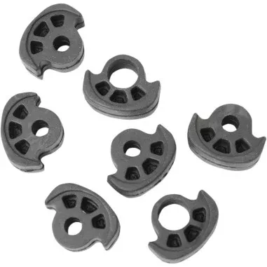 8 Soft-Ride Footpegs Replacement Rubber