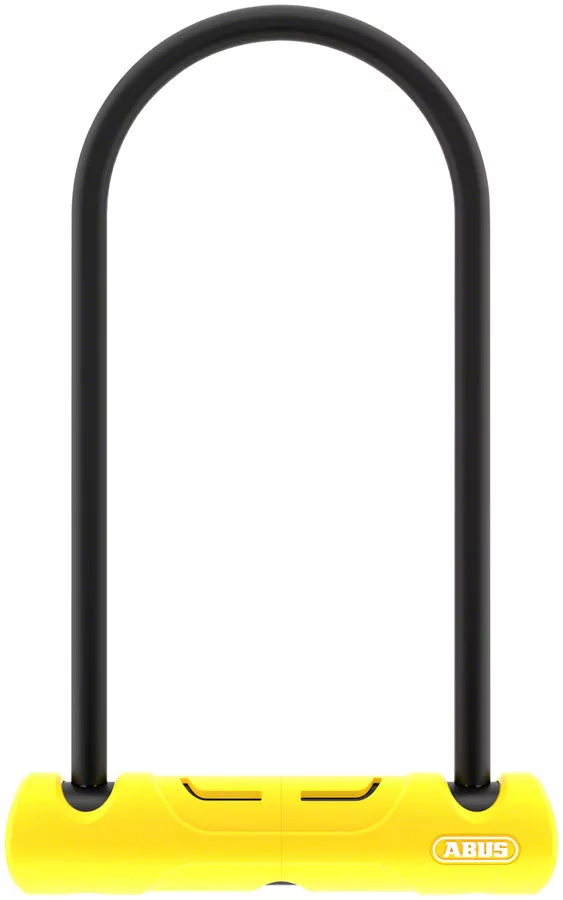 ABUS 402 U-Lock - 4.3x9" Keyed Black Includes bracket