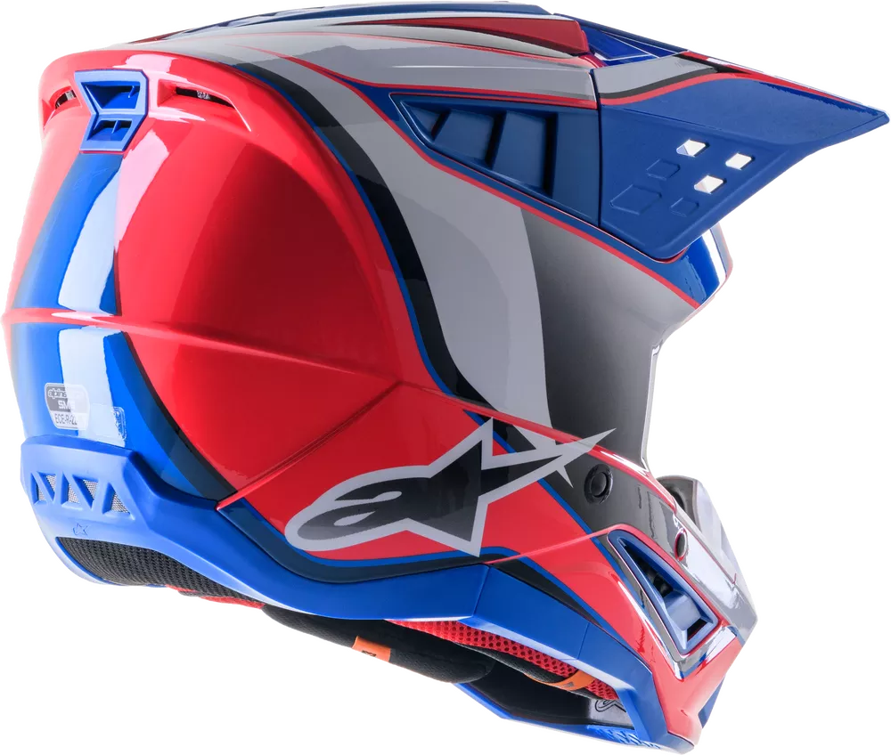 Alpinestars S-M5 Sail Helmet White / Diva Pink