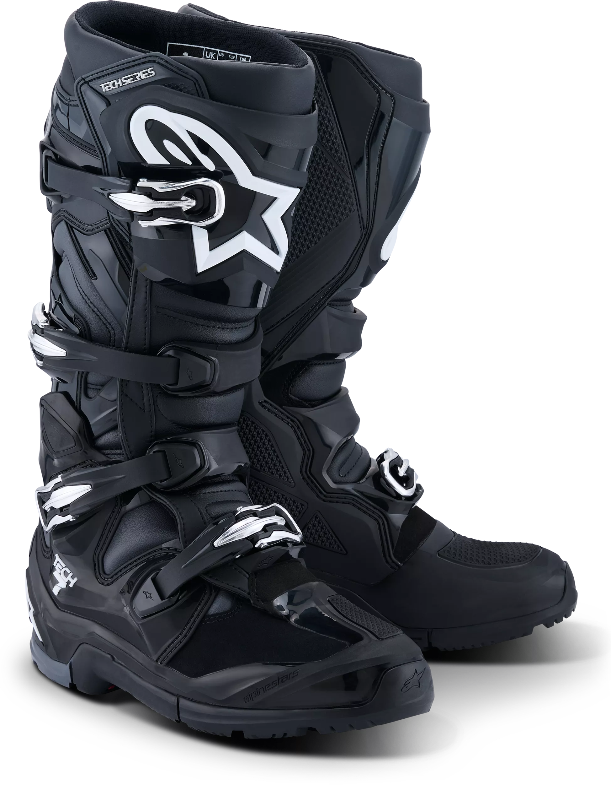 Alpinestars Tech 7 Enduro Boots - Black, Anthracite & White, Size 12