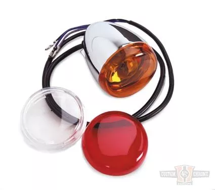 Amber Replacement Lenses For Harley-Davidson