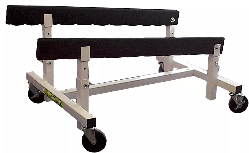 AquaCart Action Plus Storage Cart with Adjustable Height and Lockable Casters
