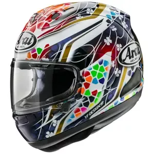 AraiFull face motorcycle helmet RX-7V EVO Nakagami GP2