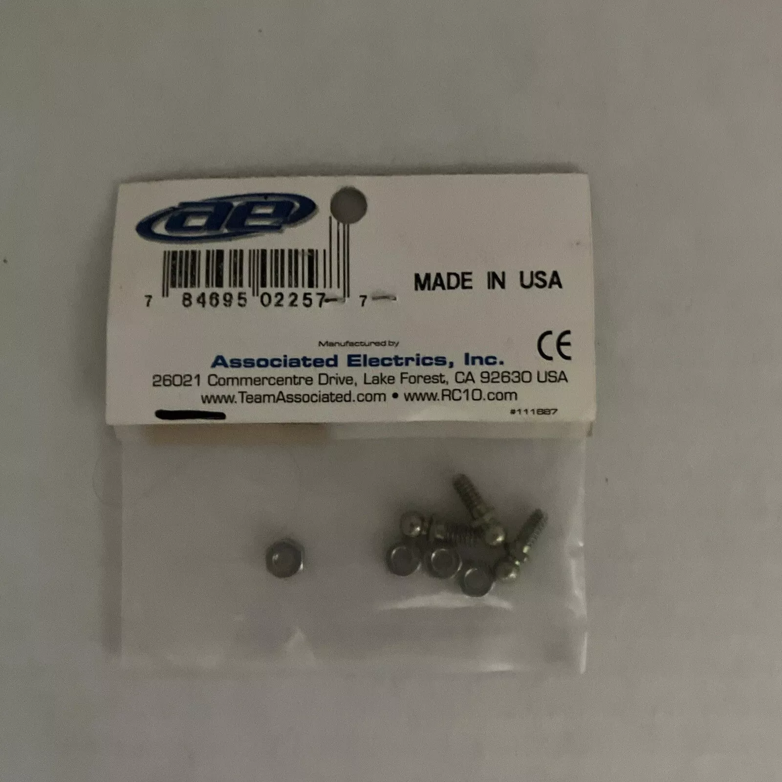 ASC2257 NTC3 REAR TOE BALL ENDS WITH 6-32 NUTS GOLD, VER. 1