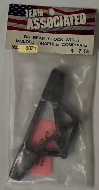 ASC8871 DS REAR SHOCK STRUT MOLDED GRAPHITE COMPOSITE