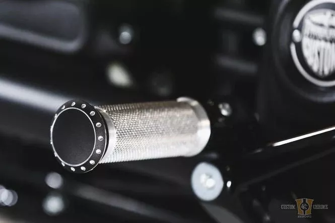 Base Footpeg Aluminum, Raw For Harley-Davidson