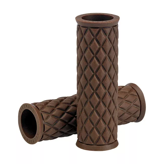 Biltwell Alumicore Replacement Grip Sleeves Chocolate For Harley-Davidson