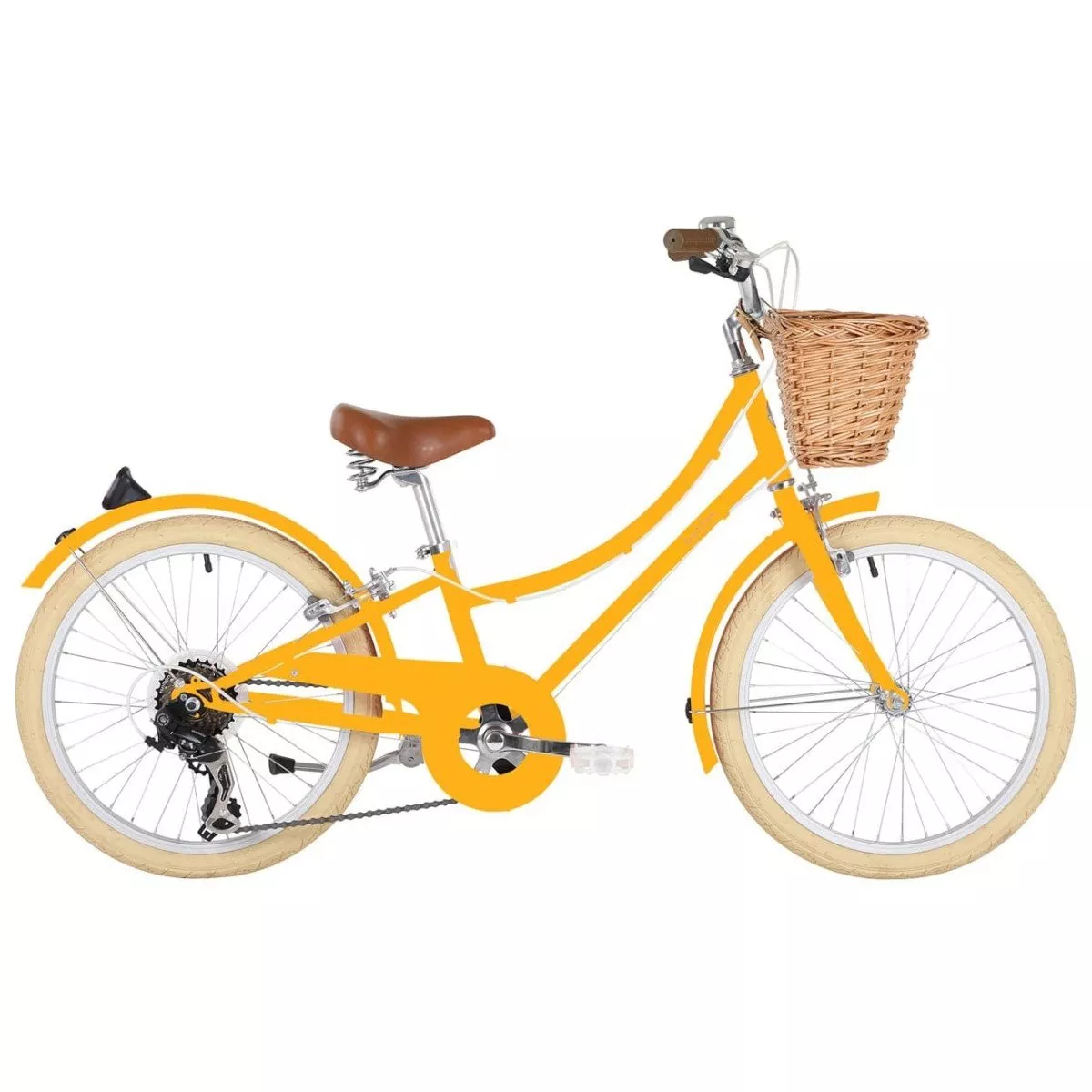 BOBBIN GINGERSNAP 20 children bicycle - yellow