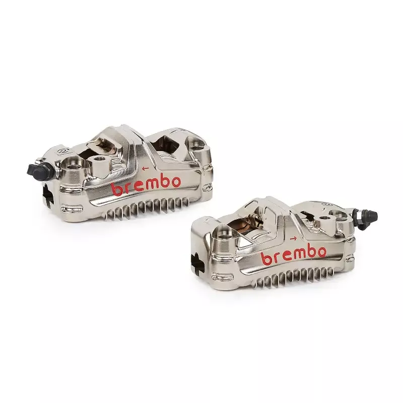 Brembo Racing GP4-MS Monoblock CNC Nickel Plated Calipers – 100mm
