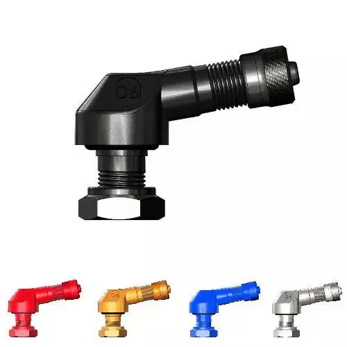 Bridgeport 90 Degree Angled Valve Stems 8.3mm – Pair