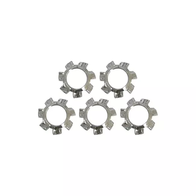 Chrome Ext. Countersunk Lockwasher, #10 For Harley-Davidson