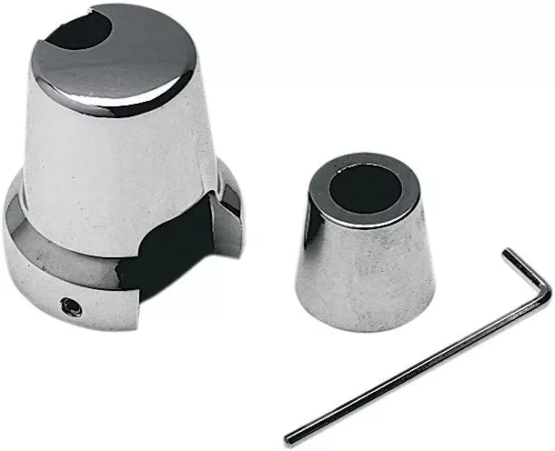 Chrome oil pressure sensor cover for Harley-Davidson