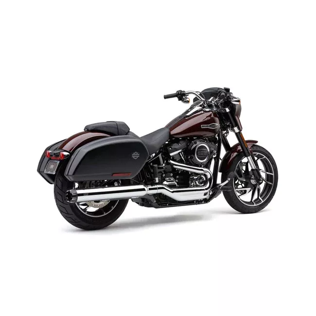 Cobra Dual Cut 4" Slip-On for Harley-Davidson
